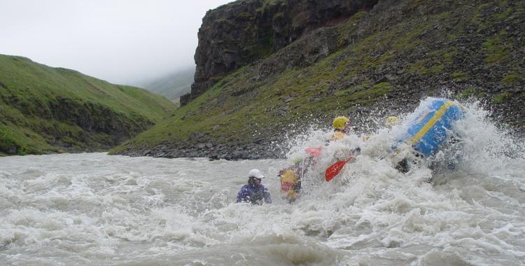 Rafting jump