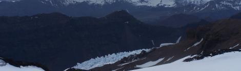 The view from the glacial plateau