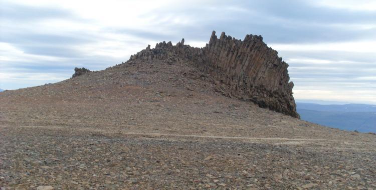 Sculpture just above Mt. Súlur