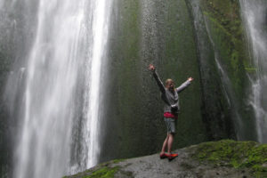 Gljúfrabúi waterfall! 