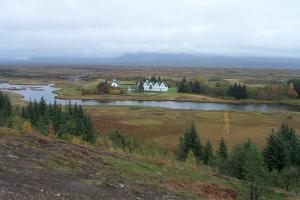 Thingvellir was selected for its central location, its fields and easy access to water