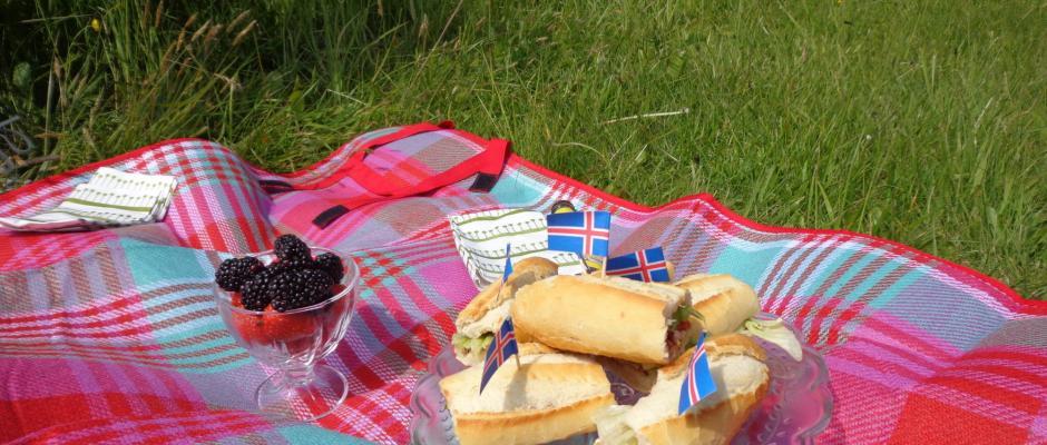 Viðey island is the perfect place for a picnic. I don´t often go on picnics but when I do, I always have a B.L.T.