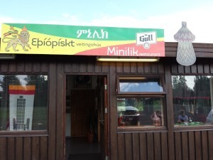 The resturant Minilik in Flúðir is dedicated to Ethiopian cuisine