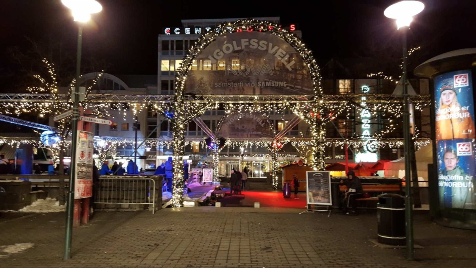 The ice rink at Ingólfstorg.