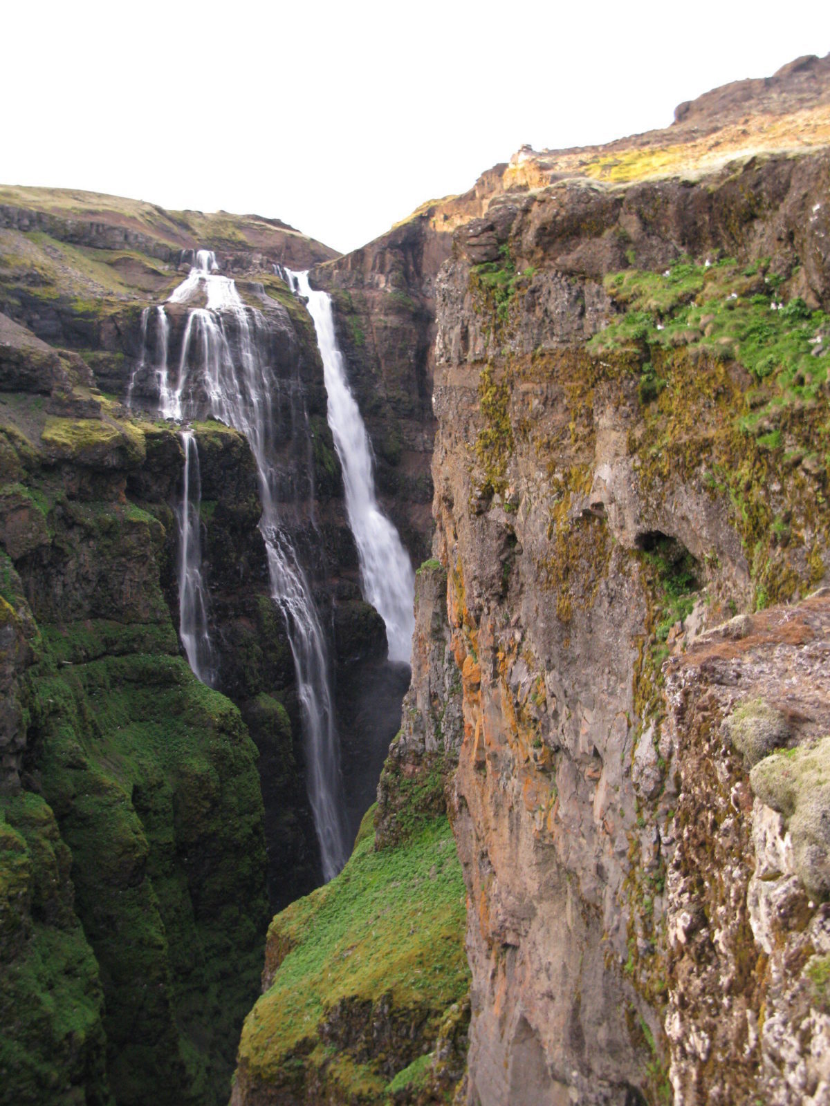 In A Massive Canyon Resides Glymur The Second Highest Waterfall In Iceland