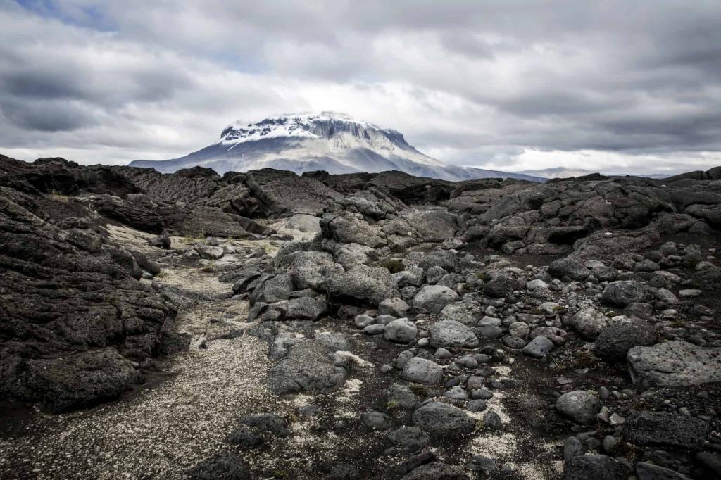 Mount Herðubreið.