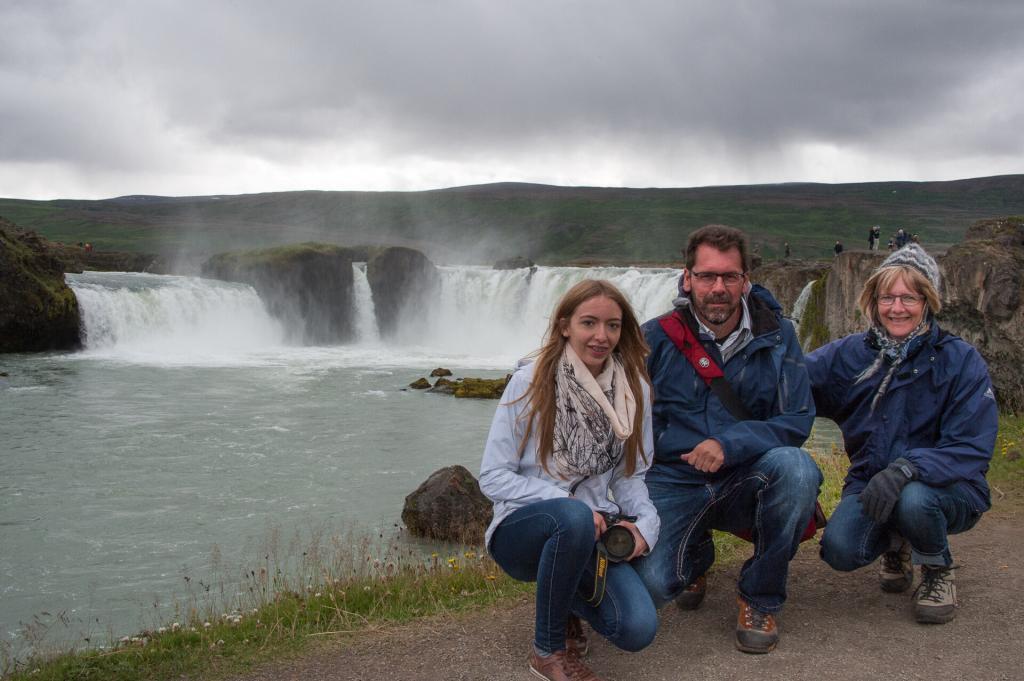 The family trip around Iceland.