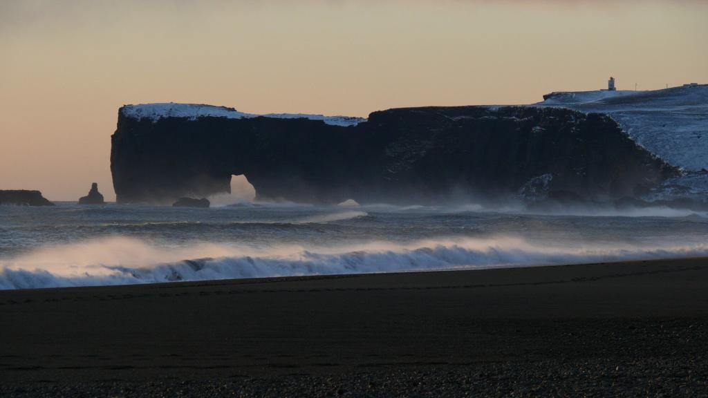 Reynisfjara beach is stunning and dangerous.