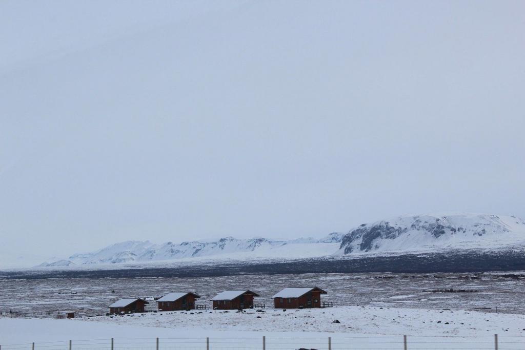 Red huts