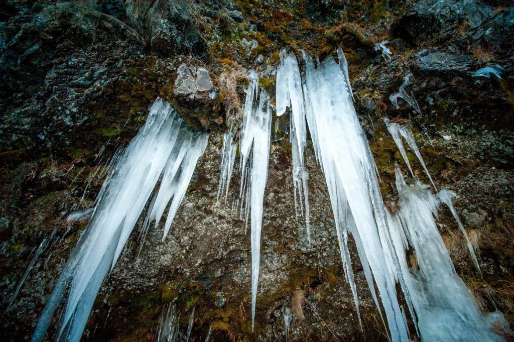 Frozen Iceland.