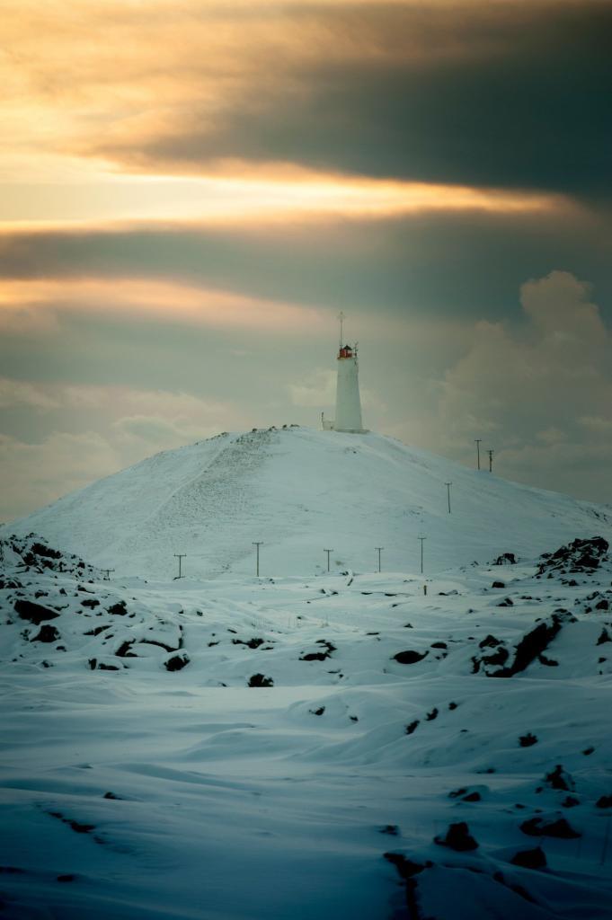 Reykjanesviti Lighthouse.