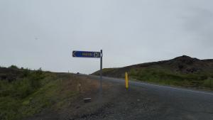 The sign to Höfði.