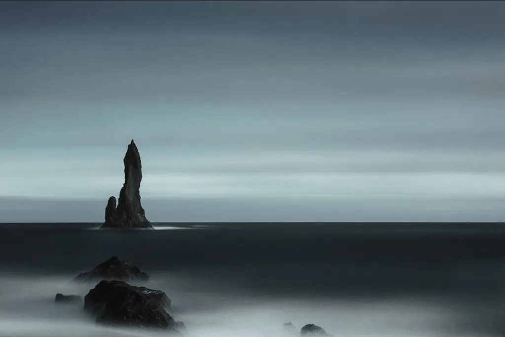 Reynisfjara Beach near the village of Vík.