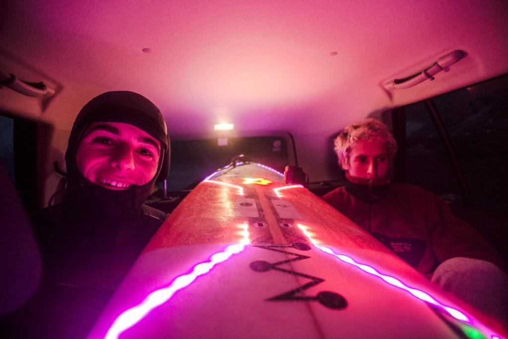 Yes, we decided to have a surfer disco.