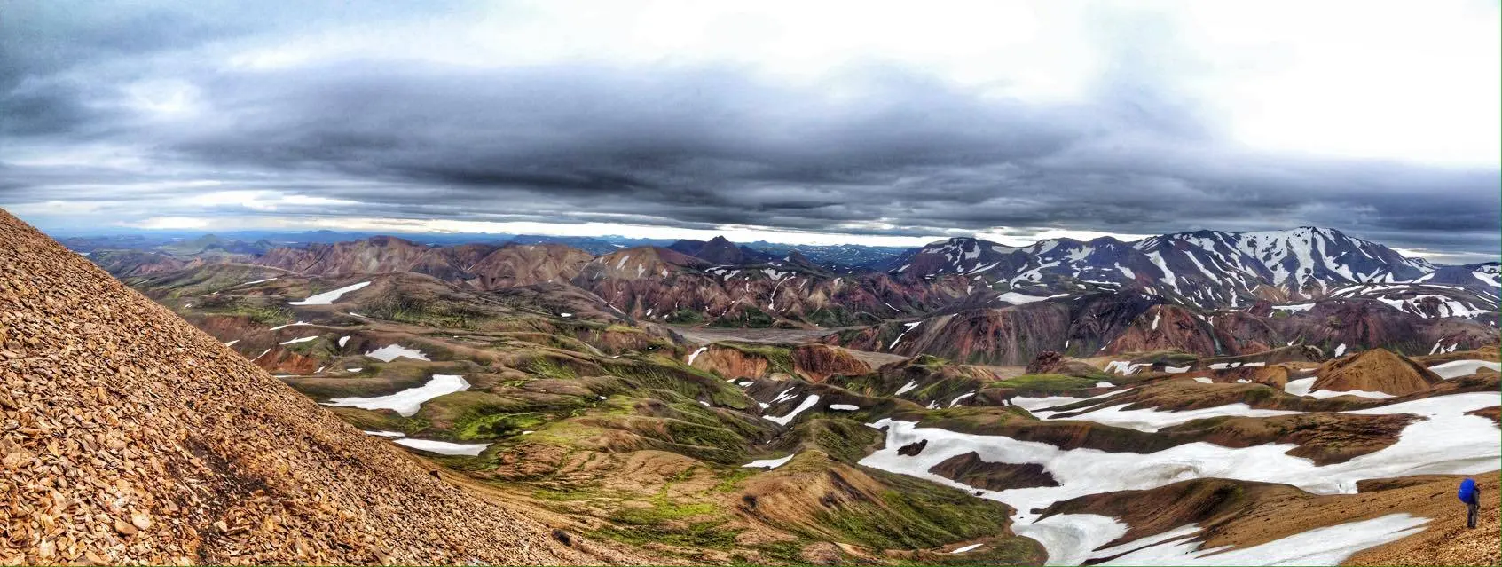 The colors of Landmannalaugar.