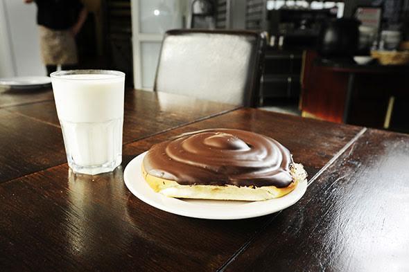 Chocolate rolls and milk. Talk about Icelandic guilty pleasures.