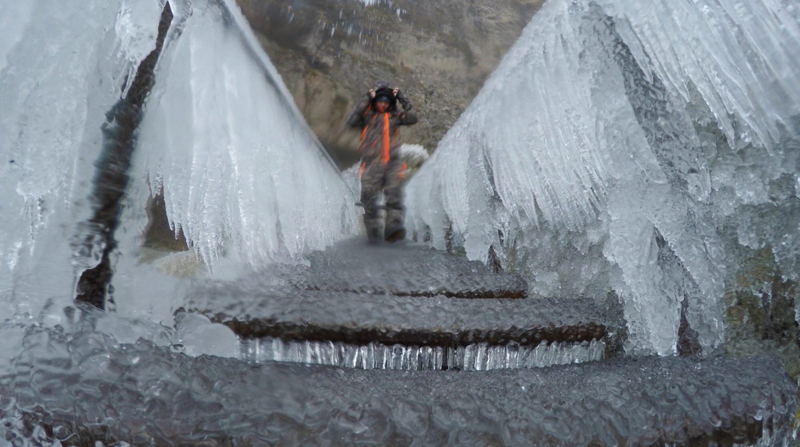 Frozen Iceland.