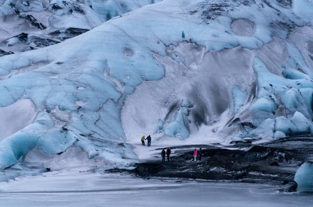 Sólheimajökull Glacier. 