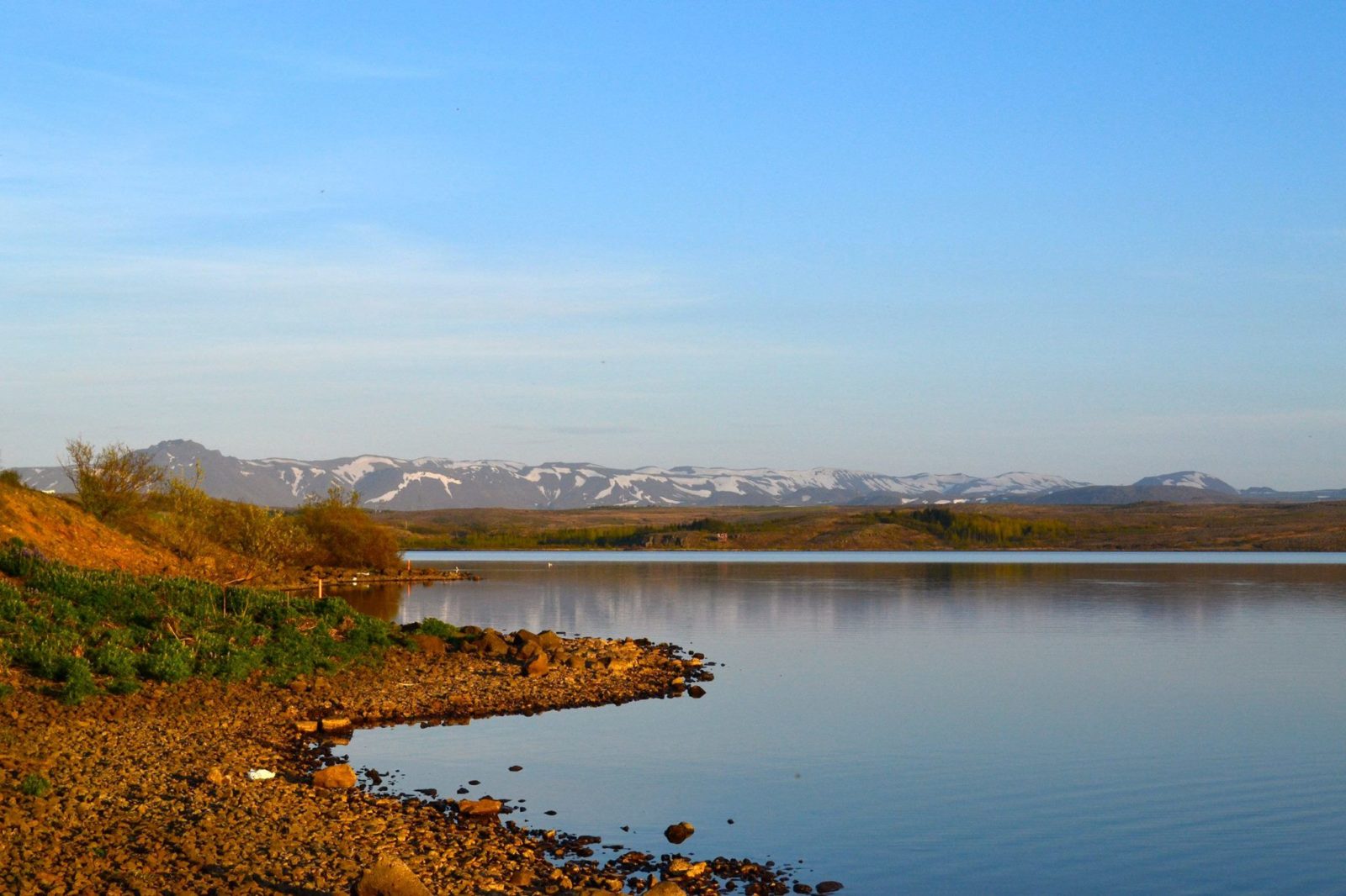 Lake Hafravatn.