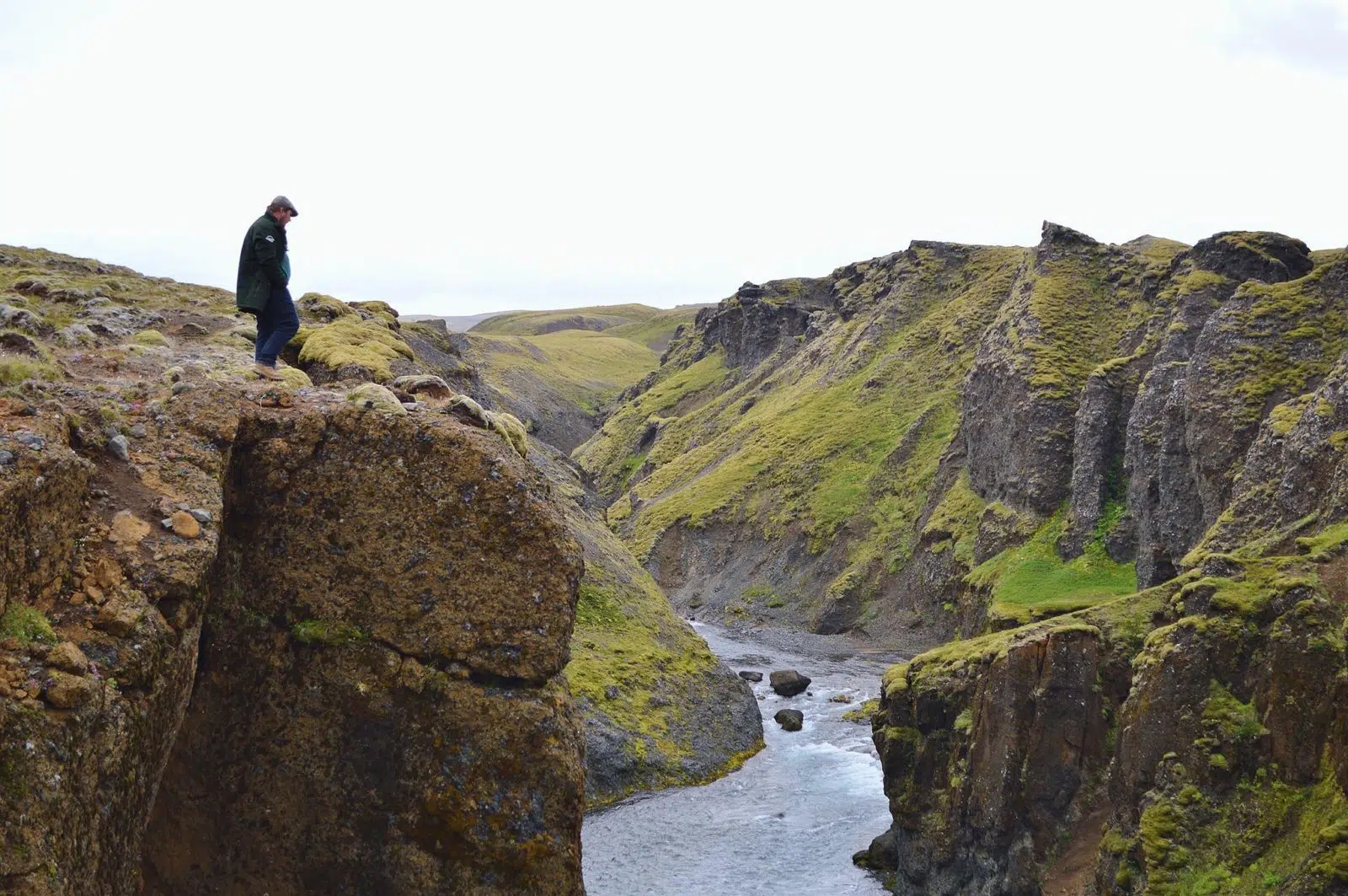 Stóru Laxárgljúfur canyon - it is endangered. 