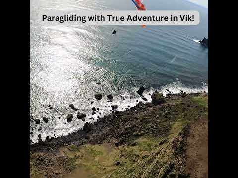 Paragliding with True Adventure in Vík, Iceland