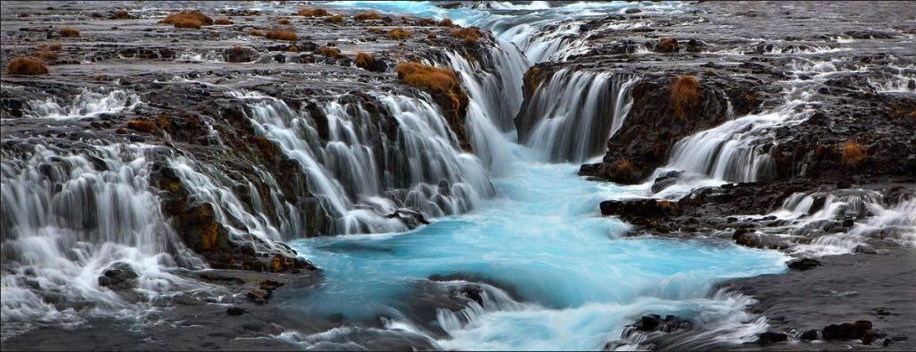 Iceland Waterfall Perfect for all Seasons - See the Great Brúarfoss