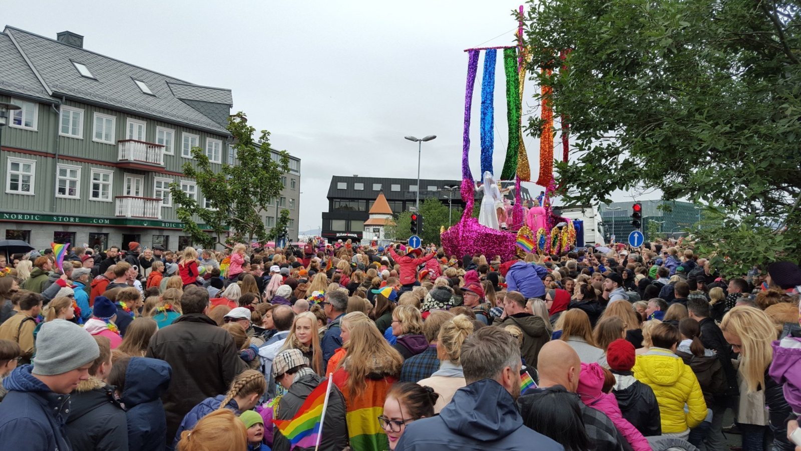 Gay Pride in Reykjavik, Iceland