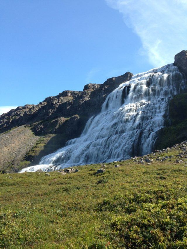 Dynjandi is one of the most impressive waterfalls in Iceland. It can be found in the Westfjords of Iceland. 