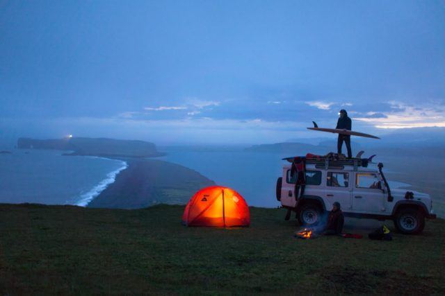 Preparing for the waves. Photo by Chris Burkard.