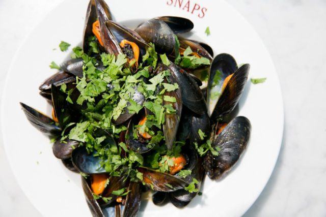 Lovely Icelandic Moules Frites 