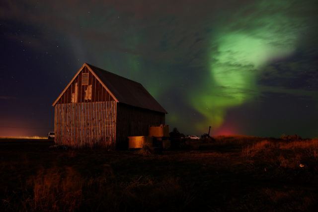 Northern Lights near Grotta.