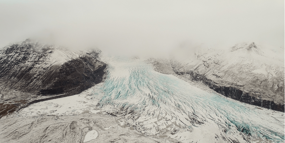 Svinafellsjökull glacier, south Iceland (frame from the short film where trees don´t go..