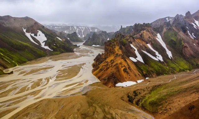 Beautiful colors of Landmannalaugar, Iceland. Photo by Tom A. Warner.