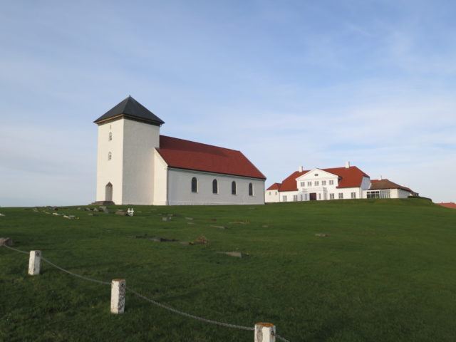 Bessastaðir, the Icelandic presidential residence.