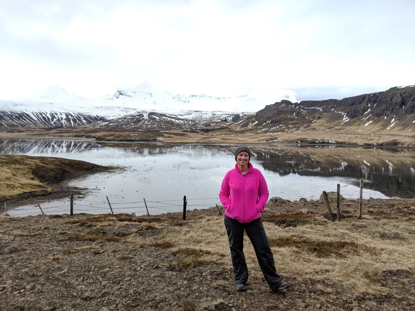 Woman in Iceland