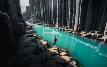 Stuðlagil canyon in the East of Iceland. Photo by Thrainn Kolbeinsson