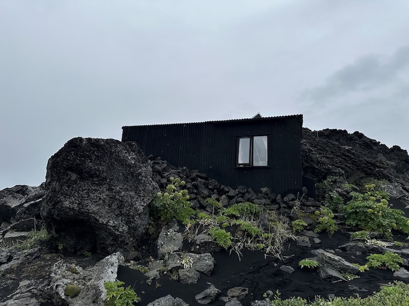 The ranger hut at Hvannalindir is pretty modest.