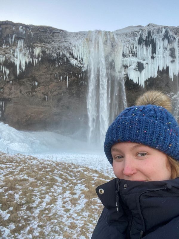 Iceland is full of beautiful waterfalls.