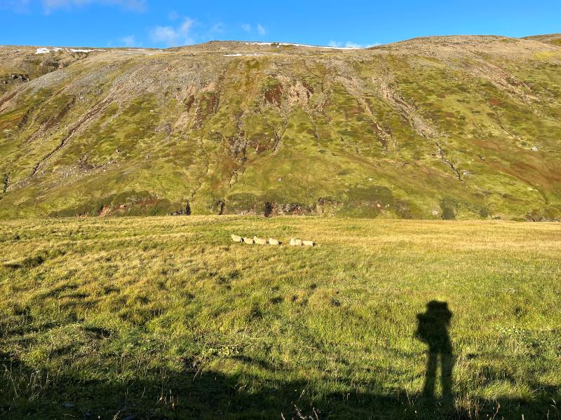 Iceland on a sunny day.