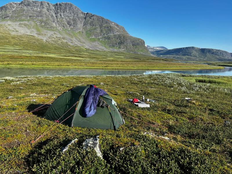 A very nice campsite in Norway.