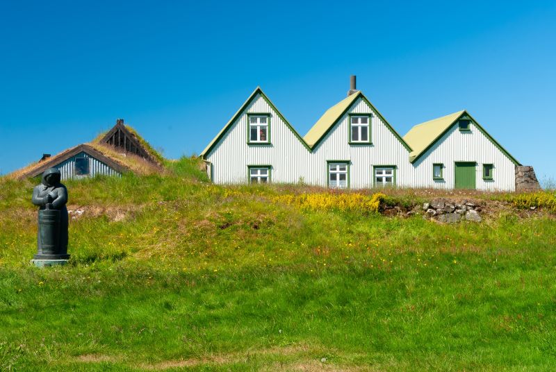 Árbæjarsafn open air museum.