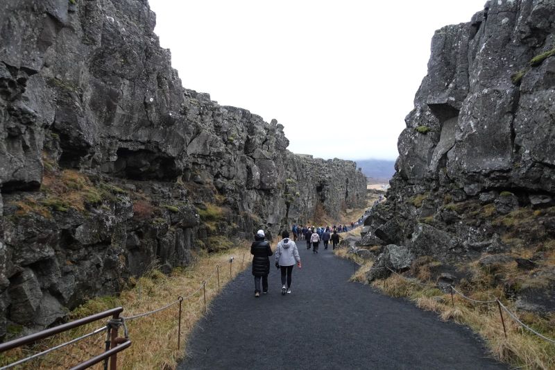 Thingvellir in winter. Photo by Stephen Brown.