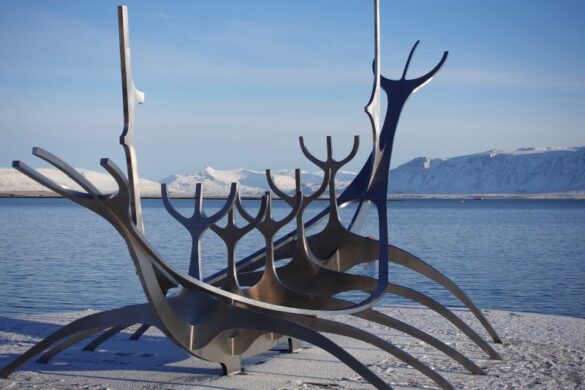 The Sun Voyager in Reykjavik.